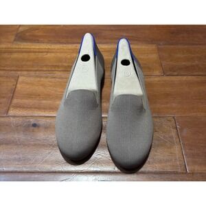 NWOT Rothy's Sparrow Lounge Loafer Brown Knit Slip On Flats| Washable| Size 11.5